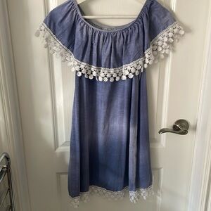 Cotton jean dress